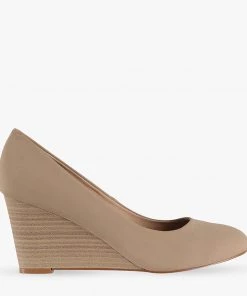 London Rebel Comfort Newmollya WEDGES